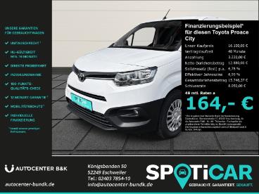 SPOTICAR Toyota Proace L1 Duty Comfort Dab Temp Berganfahrass. El. Parkbr Gebraucht - Nutzfahrzeug Benzin Weiß - Eschweiler - 1201342268_1