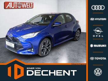SPOTICAR Toyota Yaris 1.5 Teamplayer Kamera,led,matrix,pdc,acc Gebraucht - Kleinwagen Hybrid Hellblau - Heidelberg - 1201340642_1