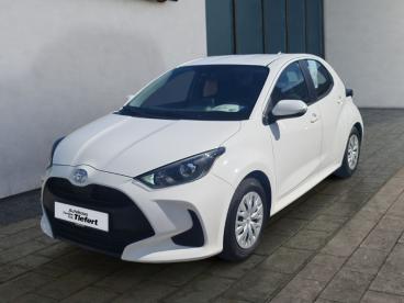 SPOTICAR Toyota Yaris 1.0 Vvt-i Comfort Gebraucht - Kleinwagen Benzin Weiß - Lauchringen - 1201344353_1