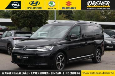 SPOTICAR Volkswagen Caddy 1.5tsi Maxi Style Navi/keyless-start/klima Gebraucht - Nutzfahrzeug Benzin Schwarz - Wangen Im Allgäu - 1201337441_1