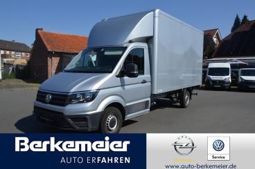 SPOTICAR Volkswagen Crafter Koffer Lbw / Dsg / Navi / Rfk / 177ps Gebraucht - Nutzfahrzeug Diesel Silber - Saerbeck - 1201304643_1