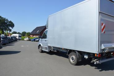 SPOTICAR Volkswagen Crafter Koffer Lbw / Dsg / Navi / Rfk / 177ps Gebraucht - Nutzfahrzeug Diesel Silber - Saerbeck - 1201304643_2