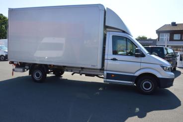 SPOTICAR Volkswagen Crafter Koffer Lbw / Dsg / Navi / Rfk / 177ps Gebraucht - Nutzfahrzeug Diesel Silber - Saerbeck - 1201304643_5