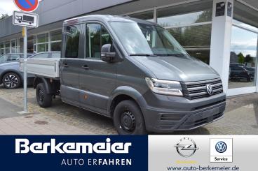 SPOTICAR Volkswagen Crafter Pritsche Pritsche 35 Doka M.l / Ahk / Navi / Acc Gebraucht - Nutzfahrzeug Diesel Grau - Saerbeck - 1201323603_1