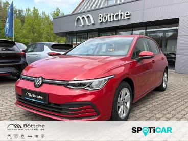 SPOTICAR Volkswagen Golf Life 1.5 Tsi *acc*navi*kamera*led* Gebraucht - Kleinwagen Benzin Rot - Bad Belzig - 1201277877_1