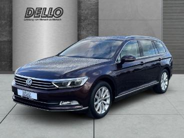 SPOTICAR Volkswagen Passat Highline Variant 2.0 T Automatik Weisses Leder Pan Gebraucht - Limousine Diesel Rot - Parchim - 1201269251_1