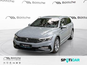 SPOTICAR Volkswagen Passat Elegance 4motion 2.0 Tdi Dsg *r-line*h&k*ahk*leder Gebraucht - Limousine Diesel Grau - Bad Belzig - 1201332972_1