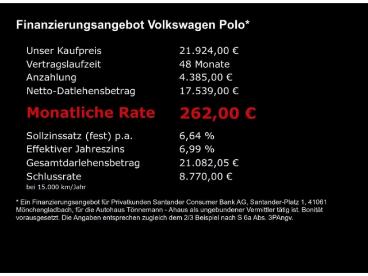 SPOTICAR Volkswagen Polo Goal Tsi Dsg+ruckfahrkamera+sitzheizung+led+parkpi Gebraucht - Kleinwagen Benzin Grau - Ahaus - 1201320623_5