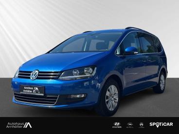 SPOTICAR Volkswagen Sharan 1.4 Tsi Comfortline Dsg At+shz+navi+pdc++ Gebraucht - Familienauto Benzin Blau - Dallgow - 1201311228_1