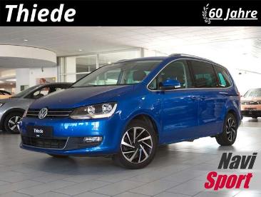 SPOTICAR Volkswagen Sharan 1.4 Tsi Join Navi/shz/sport/pdc/nebel/ahk Gebraucht - Familienauto Benzin Blau - Schöningen - 1201334665_1