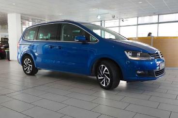 SPOTICAR Volkswagen Sharan 1.4 Tsi Join Navi/shz/sport/pdc/nebel/ahk Gebraucht - Familienauto Benzin Blau - Schöningen - 1201334665_5