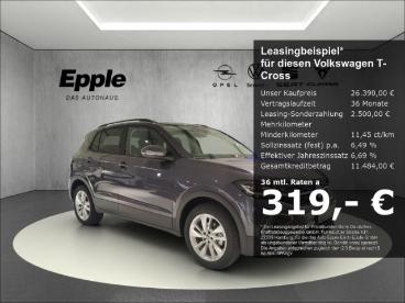 SPOTICAR Volkswagen T-cross Life 1.0 Tsi Matrix-led Acc Shz Ahk Pdc Gebraucht - Suv Benzin  - Rutesheim - 1201244876_1