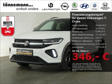 SPOTICAR Volkswagen T-cross R-line Tsi Dsg+ahk+navi+matrix Led+ruckfahrkamera+ Gebraucht - Suv Benzin Weiß - Coesfeld - 1201272969_1