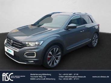 SPOTICAR Volkswagen T-roc Sport/4motion/led/leder/sitz+lenkradheiz/azv/el.sd Gebraucht - Suv Benzin Grau - Dessau - 1201215201_1