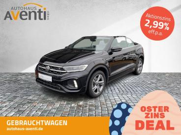 SPOTICAR Volkswagen T-roc R-line Acc*ahk*led*navi*dsg*pdc*park Assist Gebraucht - Suv Benzin Schwarz - Bamberg - 1201258706_1