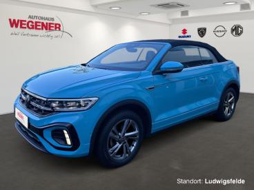 SPOTICAR Volkswagen T-roc Cabriolet 1.5 Tsi R-line Navi*iq*carplay Gebraucht - Suv Benzin Blau - Berlin - 1201271687_1