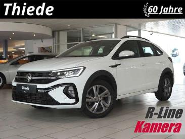 SPOTICAR Volkswagen Taigo 1.0 Tsi R-line Navi/led/kamera/sport/dab+ Gebraucht - Geländewagen Benzin Weiß - Schöningen - 1201310741_1