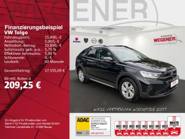 SPOTICAR Volkswagen Taigo 1.0 Tsi Life Ganzjahres*pdc*bluetooth Gebraucht - Geländewagen Benzin Schwarz - Berlin - 1201320686_2
