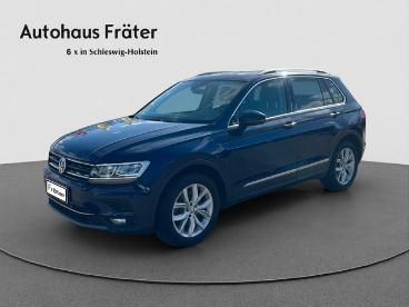 SPOTICAR Volkswagen Tiguan Highline Bmt/start-stopp 4motion Gebraucht - Suv Diesel Blau - Kiel - 1201258268_1