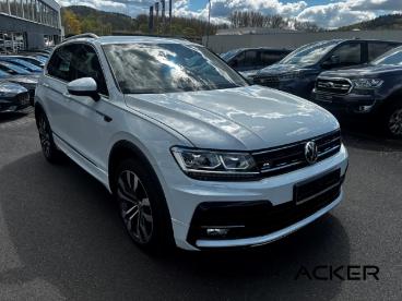 SPOTICAR Volkswagen Tiguan R-line Bmt 4motion Dsg. Acc/led/leder Gebraucht - Suv Benzin Weiß - Marburg - 1201269482_4