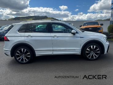 SPOTICAR Volkswagen Tiguan R-line Bmt 4motion Dsg. Acc/led/leder Gebraucht - Suv Benzin Weiß - Marburg - 1201269482_5