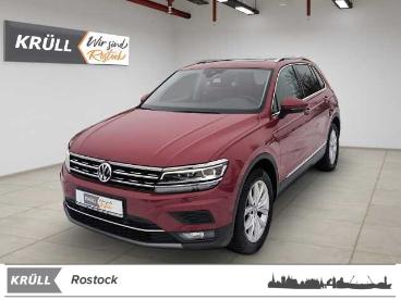 SPOTICAR Volkswagen Tiguan Highline 4motion +vollausstattung+ Gebraucht - Suv Diesel Rot - Rostock - 1201273691_1