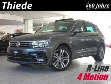 SPOTICAR Volkswagen Tiguan 2.0 Tsi 4motion R-line Navi/kamera/sh/ahk Gebraucht - Suv Benzin Grau - Schöningen - 1201291436_1