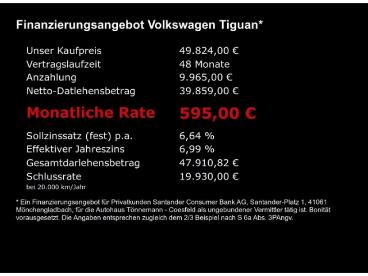 SPOTICAR Volkswagen Tiguan R-line Tdi Dsg 4motion+ahk+ruckfahrkamera+area Vie Gebraucht - Suv Diesel Grau - Coesfeld - 1201326490_5