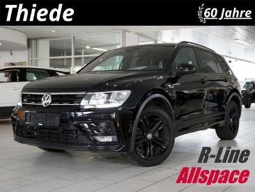 SPOTICAR Volkswagen Tiguan Allspace 2.0d R-line 4m Navi/sh/sport/ahk Gebraucht - Suv Diesel Schwarz - Schöningen - 1201246255_1
