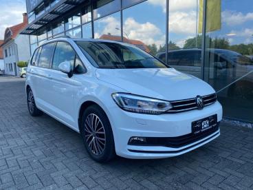 SPOTICAR Volkswagen Touran Comfortline Led Kamera Acc 7 Sitzer Gebraucht - Familienauto Benzin Weiß - Detmold - 1201295925_2