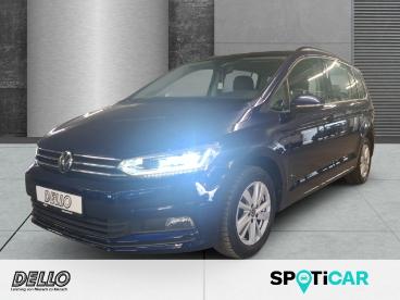 SPOTICAR Volkswagen Touran Comfortline 1.5 Tsi Dsg Discover Media Climatronic Gebraucht - Familienauto Benzin Blau - Hamburg - 1201329344_1