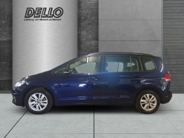 SPOTICAR Volkswagen Touran Comfortline 1.5 Tsi Dsg Discover Media Climatronic Gebraucht - Familienauto Benzin Blau - Hamburg - 1201329344_2