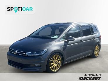 SPOTICAR Volkswagen Touran Highline Bmt Start-stopp Ahk-klappbar Navi Soundsy Gebraucht - Familienauto Diesel Grau - Homburg - 1201344065_1