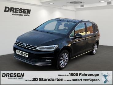 SPOTICAR Volkswagen Touran Highline 7-sitzer Autom Ahk-el. Klappb. Navi Digit Gebraucht - Familienauto Benzin Schwarz - Mönchengladbach - 1201349178_1