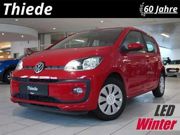 SPOTICAR Volkswagen Transporter Up 1.0 Move 5-tur Klima/shz/usb/nebel/sport/led Gebraucht - Van Benzin Rot - Schöningen - 1201222626_1