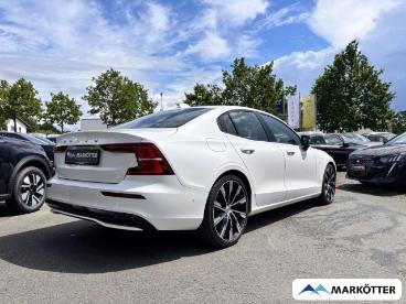 SPOTICAR Volvo S60 B4 Plus Dark Acc/360°/sthz/lhz/h&k/pano Gebraucht - Limousine Benzin Weiß - Gütersloh - 1201294426_2