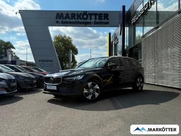 SPOTICAR Volvo V60 B4 Plus Awd Ahk/acc/cam/h&k/4xshz/lhz Gebraucht - Kombi Diesel Schwarz - Gütersloh - 1201315821_1