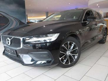 SPOTICAR Volvo V60 Momentum B3 Led/navi/shz/lhz/leder/ahk Gebraucht - Kombi Benzin Schwarz - Schöningen - 1201341763_1