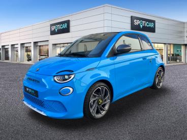 SPOTICAR Abarth 500 Cabrio 500e  42kwh 113kw (154cv) Turismo Ocasion - Urbano Eléctrico Azul - Castellon - 1202082992_1