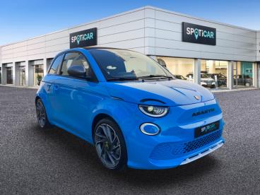 SPOTICAR Abarth 500 Cabrio 500e  42kwh 113kw (154cv) Turismo Ocasion - Urbano Eléctrico Azul - Castellon - 1202082992_3