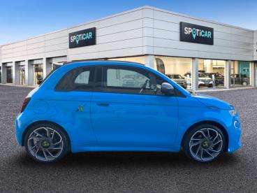 SPOTICAR Abarth 500 Cabrio 500e  42kwh 113kw (154cv) Turismo Ocasion - Urbano Eléctrico Azul - Castellon - 1202082992_4
