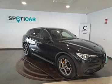 SPOTICAR Alfa Romeo Stelvio 2.2 Diesel 140kw (190cv)  Q4 Sprint+ Ocasion - Suv Diésel Negro - Ciudad Real - 1202099385_3