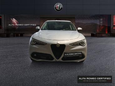 SPOTICAR Alfa Romeo Stelvio 2.2 Diesel 140kw (190cv)  Q4 Sprint+ Ocasion - Suv Diésel Blanc - Madrid - 1202109509_2