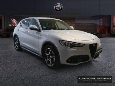 SPOTICAR Alfa Romeo Stelvio 2.2 Diesel 140kw (190cv)  Q4 Sprint+ Ocasion - Suv Diésel Blanc - Madrid - 1202109509_3