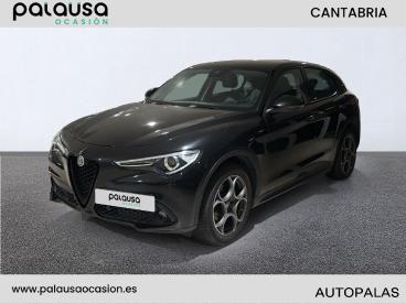 SPOTICAR Alfa Romeo Stelvio 2.2 Diesel 140kw (190cv)  Q4 Sprint Ocasion - Suv Diésel Negro - Santander - 1202111547_1