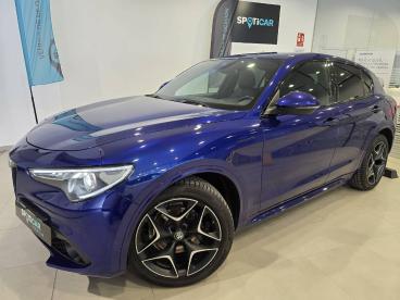 SPOTICAR Alfa Romeo Stelvio 2.2 Diesel 154kw (210cv)  Q4 Veloce Ocasion - Suv Diésel Azul - Badajoz - 1202118915_4