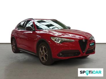SPOTICAR Alfa Romeo Stelvio 2.2 Diesel 140kw (190cv)  Q4 Sprint+ Ocasion - Suv Diésel Rojo - La CoruÑa - 1202123433_1