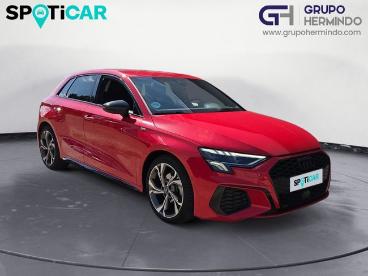 SPOTICAR Audi A3 Sportback 30 Tdi Black Line Ocasion - Berlina Diésel Rojo - Ponteareas - 1202137718_2