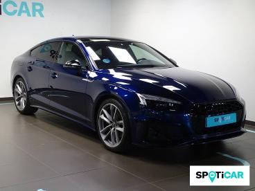 SPOTICAR Audi A5 35 Tfsi S Tronic Sportback S Line Ocasion - Berlina Gasolina Azul - Barakaldo - 1202112349_3