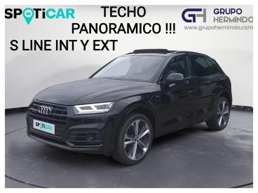 SPOTICAR Audi Q5 Black Line 40 Tdi Quattroultra Ocasion - Suv Híbrido Negro - Ponteareas - 1202137681_1